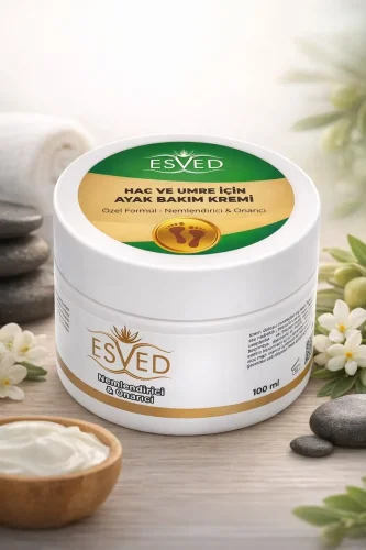 Hac ve Umre Ziyaretleri için Ayak Bakım Kremi - Esved (1)