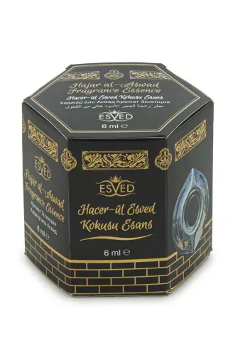 Hacer-ül Esved Esansı 6 Adet Hacer-ül Esved Kokusu Cam Şişe 6ML (6 Adet Set) - ihvanonline (1)