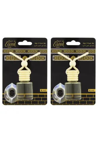 Hacerül Esved Kokusu 8 Ml Araba Kokusu Cam Şişe 2 Adet - Esved (1)