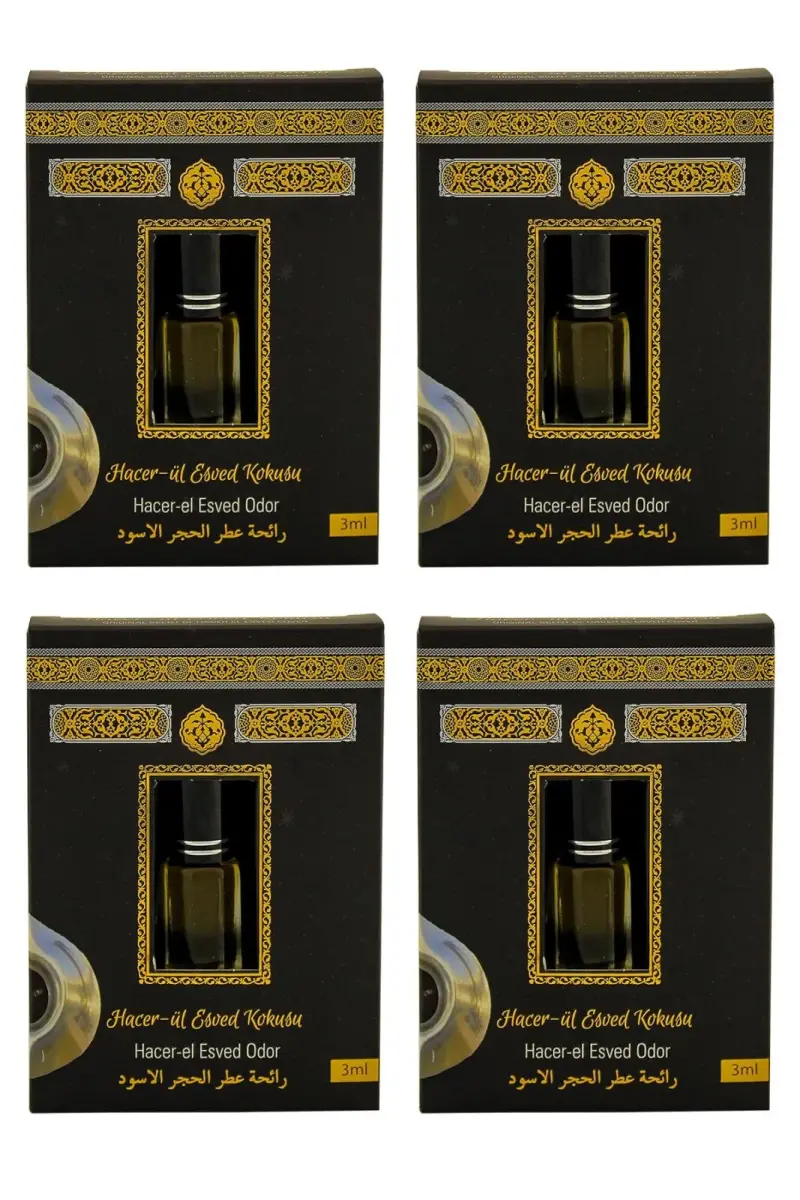 Hacerül Esved Kokusu Alkolsüz Esans 3ml 4 Adet - 1