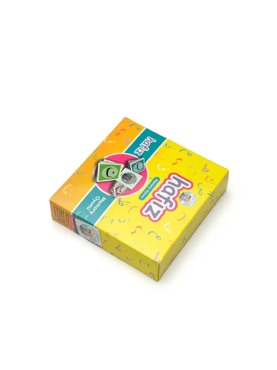 Hafız Memory Oyunu – Dini Eğitici Arapça Harf Eşleştirme Oyun Seti (58 Kart) - 2