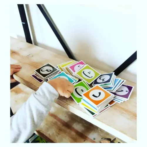 Hafız Memory Oyunu – Dini Eğitici Arapça Harf Eşleştirme Oyun Seti (58 Kart) - 7