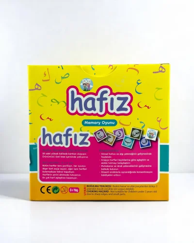 Hafız Memory Oyunu – Dini Eğitici Arapça Harf Eşleştirme Oyun Seti (58 Kart) - ihvanonline (1)
