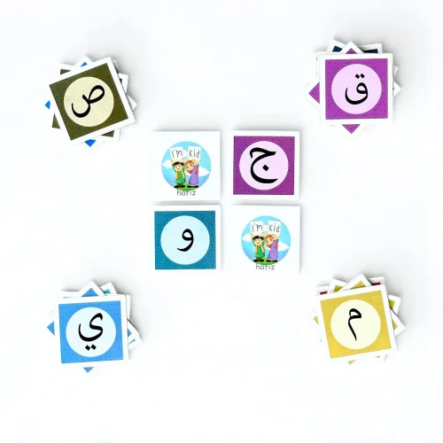 Hafız Memory Oyunu – Dini Eğitici Arapça Harf Eşleştirme Oyun Seti (58 Kart) - 6