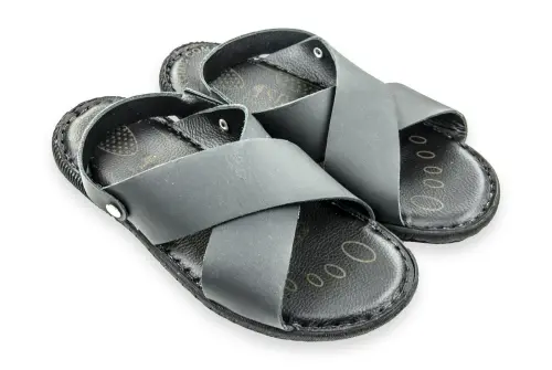 Hajj Umrah Sandal - Black Color - ihvanonline (1)