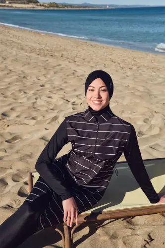 Haşema N-6083-23 Çise Black-White - Haşema (1)