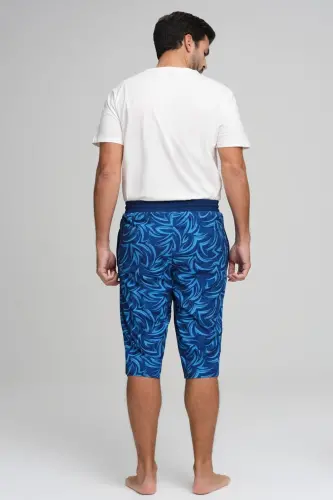 Haşema Hsm-2974-22 Baykal Sax Blue Men's Shorts - Haşema (1)