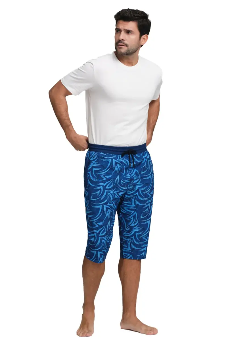 Haşema Hsm-2974-22 Baykal Sax Blue Men's Shorts - 4
