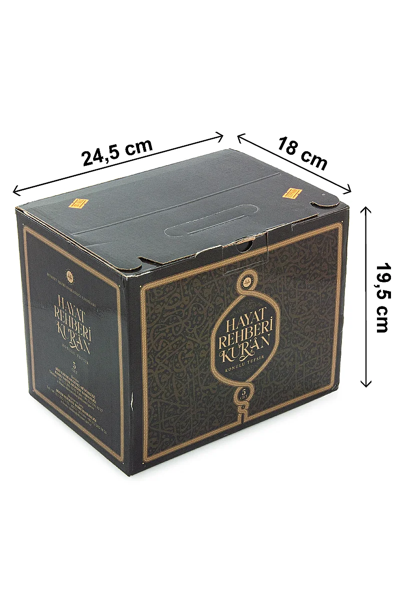 Hayat Rehberi Kuran Konulu Tefsir Seti (5 Cilt) – Diyanet Yayınları Büyük Boy Lüks Baskı - 9