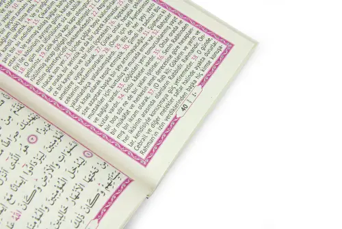 Hediyelik 5'li Mevlüt Seti İsme Özel Etiketli Çantalı Tesbihli, Magnetli, Yasin Kitabı - Mor - 5