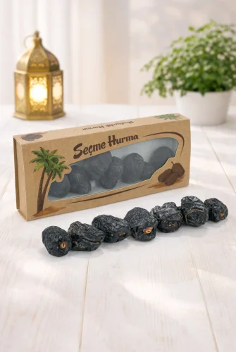 Hediyelik 7 li Özel Kutulu Hurma, İftarlık İkramlık Acve Hurması 