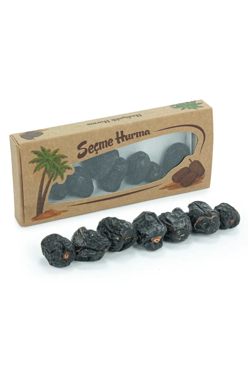 Hediyelik 7 li Özel Kutulu Hurma, İftarlık İkramlık Acve Hurması - 2