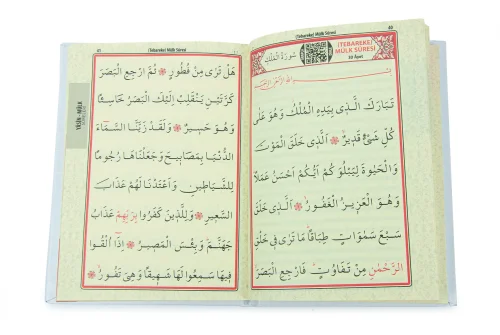 Hediyelik İsme Özel Kabartmalı Yaldızlı Deri Ciltli Yasini Şerif Kitabı - Çanta Boy – 128 Sayfa - Beyaz - 5