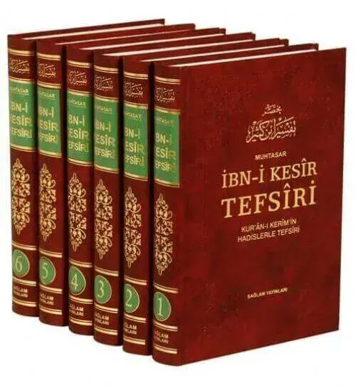 İbn-i Kesir Tefsiri - Muhtasar, 6 Cilt, Şamua Kağıt-1412 - 1