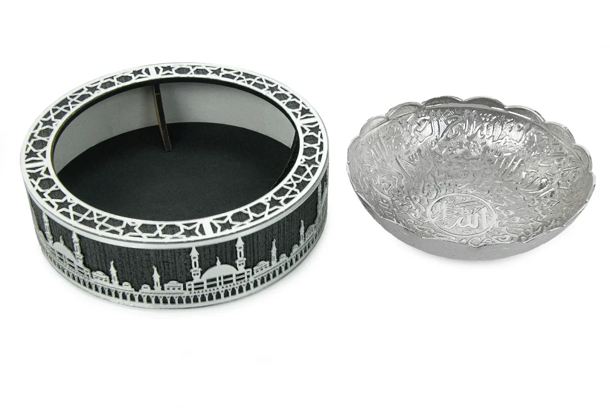 Hurma Tası - Hurmalık Tas Gümüş - 3