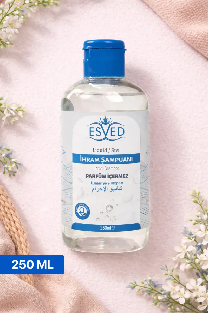 İhrama Uygun Parfüm İçermeyen Kokusuz İhram Şampuanı 250 ml – Hac ve Umre İçin - 1