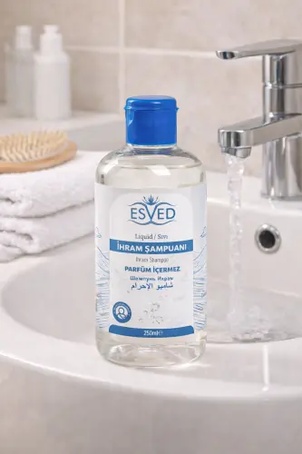 İhrama Uygun Parfüm İçermeyen Kokusuz İhram Şampuanı 250 ml – Hac ve Umre İçin - 3