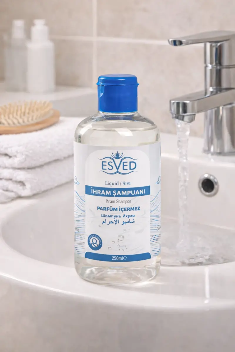 İhrama Uygun Parfüm İçermeyen Kokusuz İhram Şampuanı 250 ml – Hac ve Umre İçin - 3