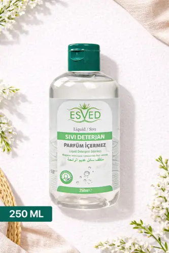 İhrama Uygun Parfüm İçermeyen Kokusuz Sıvı Deterjan 250 ml – Hac ve Umre İçin 