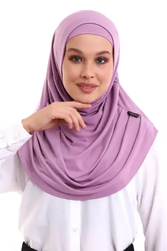 Yetişkin Pratik Eşarp Lila Renk 