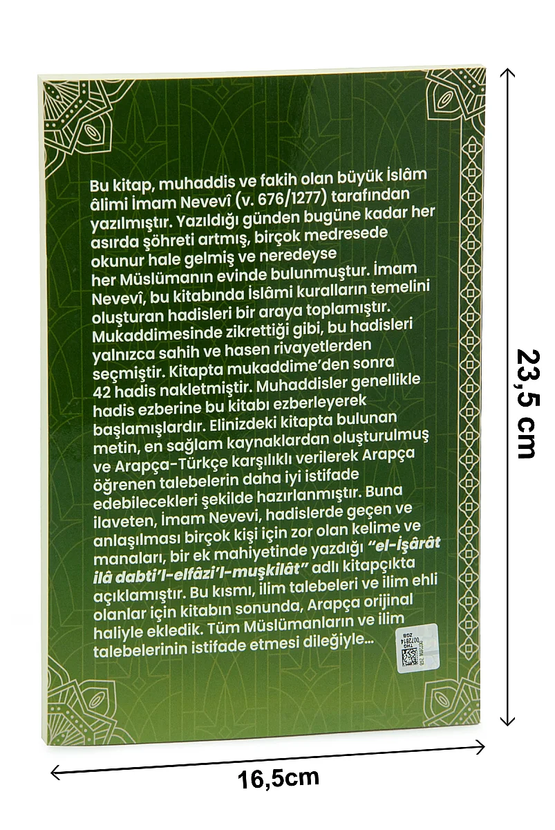 İmam Nevevi 40 Hadis Bilal Aydın Tercümesi Orta Boy - 6