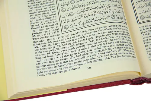 İngilizce Mealli Kuranı Kerim -1284 - 6