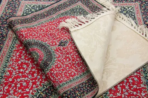 İpekşah İpekli Seccade - Kırmızı Renk - İhvan (1)