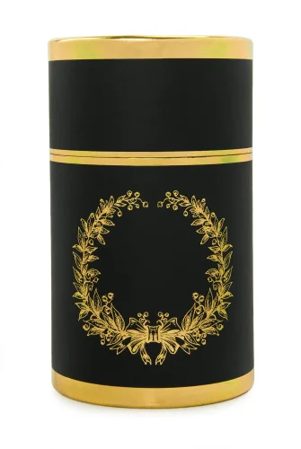 İsim Baskılı Silindir Kutu - Gold Siyah - 6