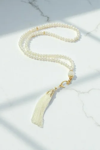 İsme Özel Çeyizlik Seccade Seti Hediyelik Özel Kutulu Krem - 6