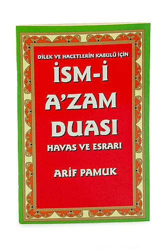 İsm-i Azam Duası Havas ve Esrarı - Arif Pamuk - Pamuk Yayınevi (1)