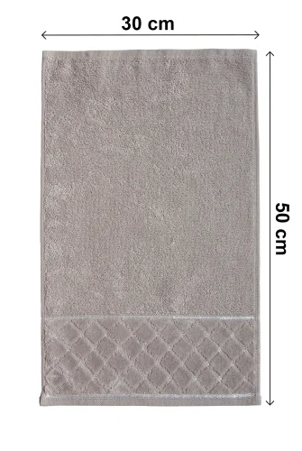 Jakarlı %100 Pamuklu 6'lı Lüks Kutulu Çeyizlik Mutfak Havlusu 30X50 - 00743 - 6