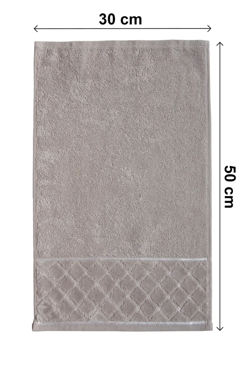 Jakarlı %100 Pamuklu 6'lı Lüks Kutulu Çeyizlik Mutfak Havlusu 30X50 - 00743 - 6