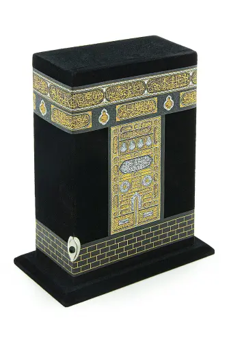 Kaaba Patterned Boxed Quran - Bag Size - Sure Yayınları (1)