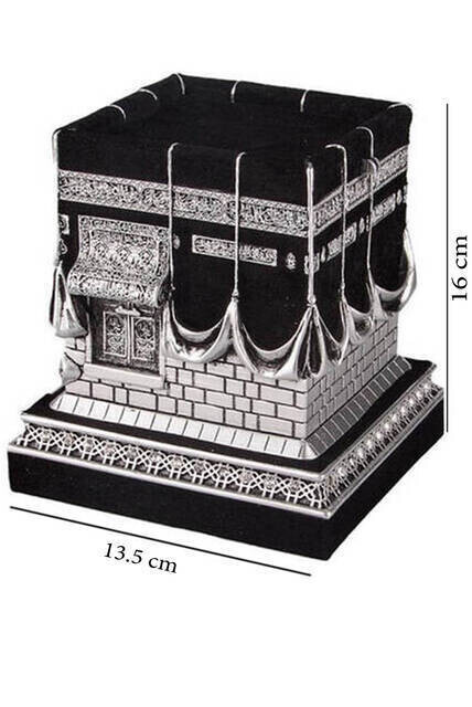 Kaaba Trinket Silver Color Large