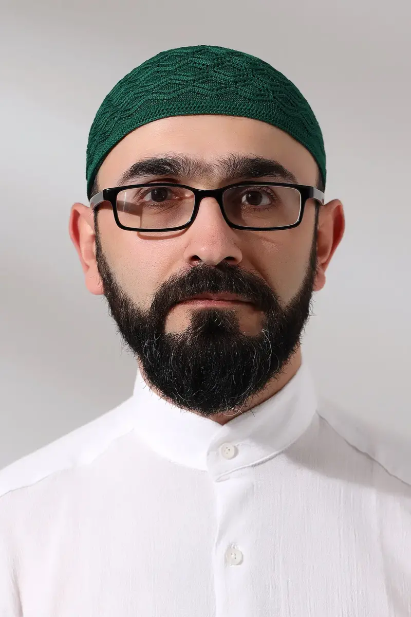 Kabartma Desen Örgülü Platinum Namaz Takkesi Yeşil - 5