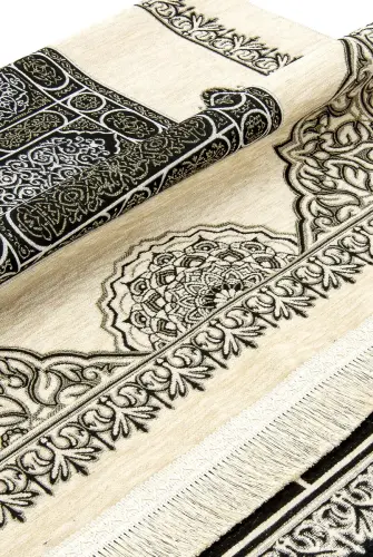 Kabe Desenli Ultra Plus Krem Şönil Seccade 16 - İhvan (1)