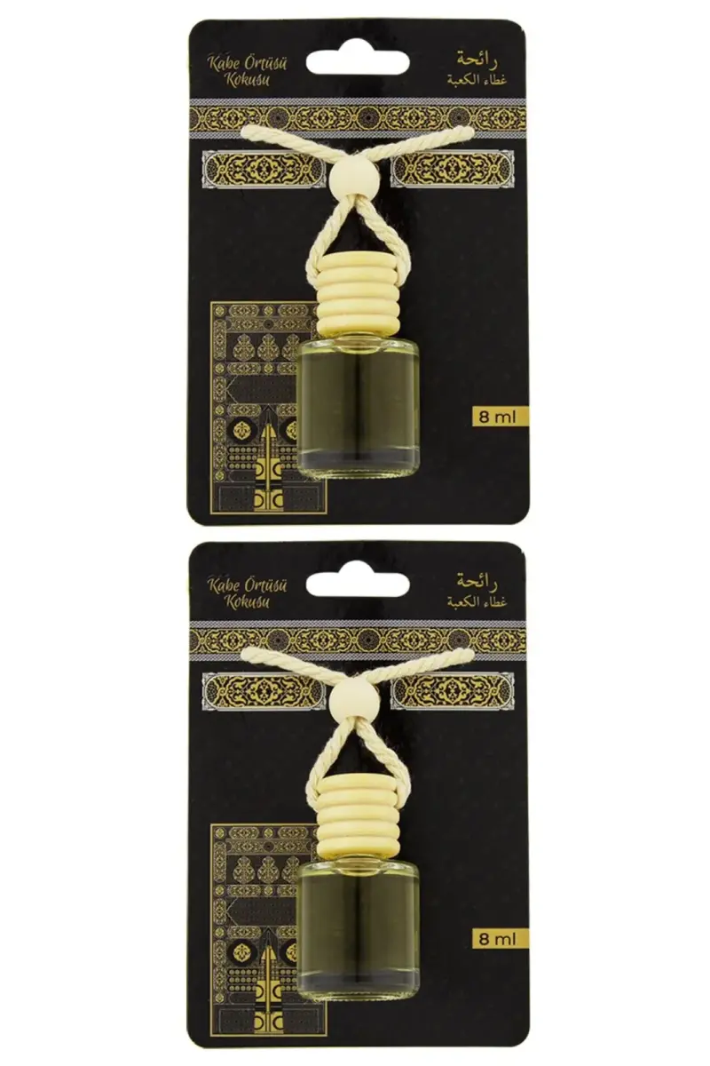 Kabe Örtüsü Kokusu 8 Ml Araba Kokusu Cam Şişe 2 Adet - 1
