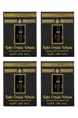 Kabe Örtüsü Kokusu Alkolsüz Esans 3ml 4 Adet 