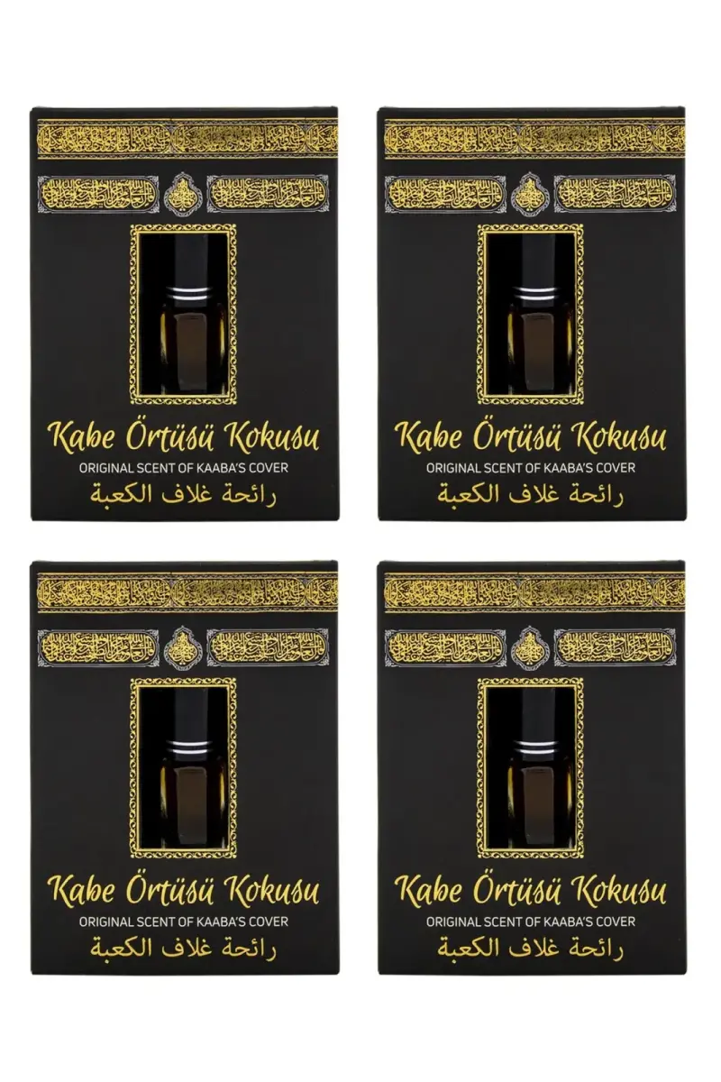Kabe Örtüsü Kokusu Alkolsüz Esans 3ml 4 Adet - 1