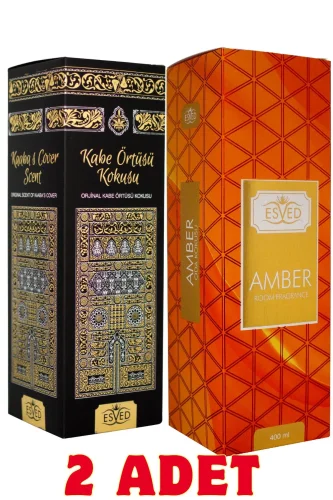 Kabe Örtüsü Kokusu ve Amber Oda ve Kumaş Spreyi Seccade Spreyi Oda Kokusu Koku 400 Ml. - 1
