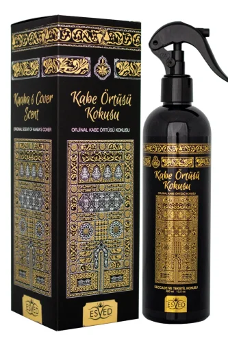 Kabe Örtüsü Kokusu ve Siyah Oud & Black Oud Oda ve Kumaş Spreyi Seccade Spreyi Oda Kokusu Koku 400 Ml. - 5