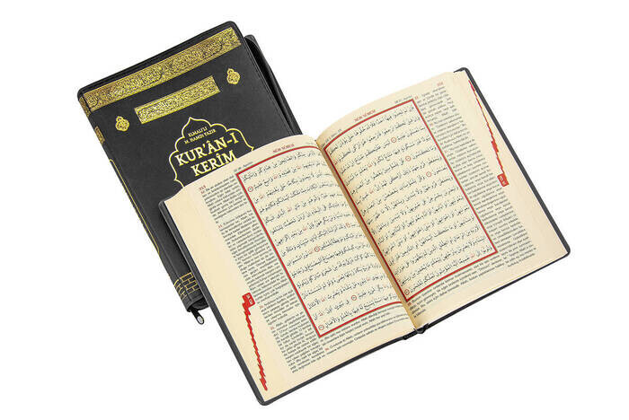 Kabeli Bag Boy Zipper mealli Quran Kerim - Thumbnail