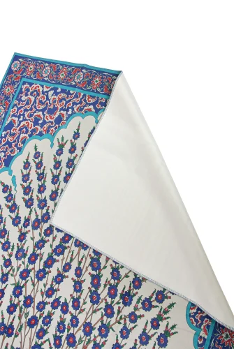 Kadife İpek Dokulu Desenli Seccade - Reyyan Serisi RYN-02 - ihvanonline (1)