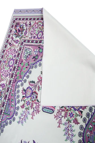 Kadife İpek Dokulu Desenli Seccade - Reyyan Serisi RYN-05 - ihvanonline (1)