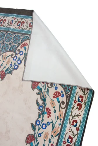 Kadife İpek Dokulu Desenli Seccade - Reyyan Serisi RYN-07 - ihvanonline (1)