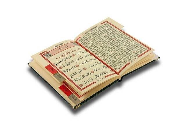 Kadife Kaplı Yasin Kitabı - Çanta Boy - İsme Özel Plakalı - Kutulu - Mor Renk - İslami Dini Hediyeler - Thumbnail