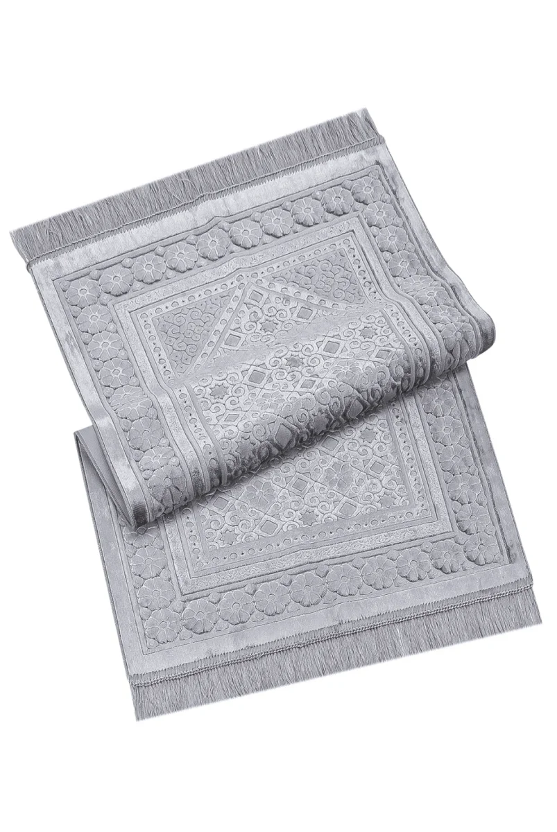 Kadife Seccade İnci Velvet Pearl - Gri - 2