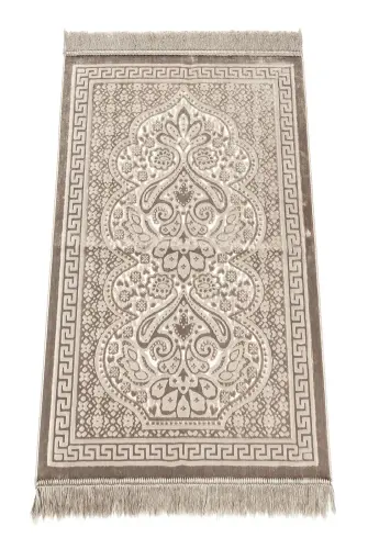 Kadife Seccade İnci Velvet Pearl - Kahverengi 