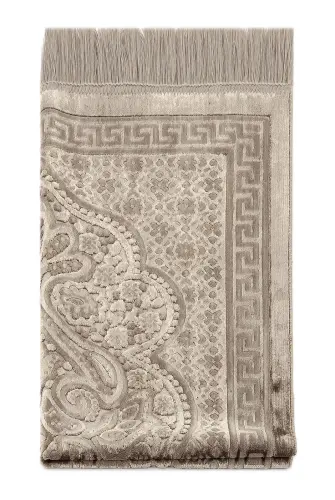 Kadife Seccade İnci Velvet Pearl - Kahverengi - 4