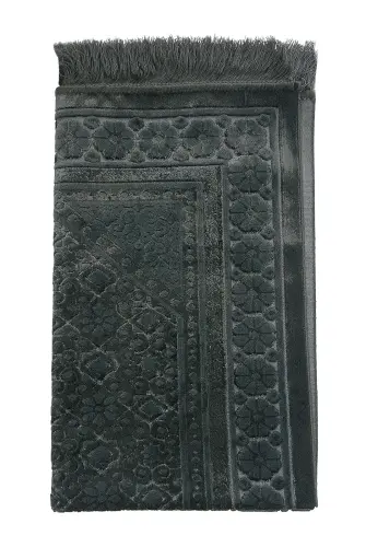 Kadife Seccade İnci Velvet Pearl - Siyah - 3